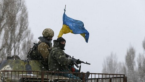 Ukrainos kariai netoli Debalcevės