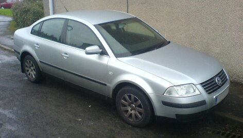 2001 m. gamybos &bdquo;VW Passat&ldquo;