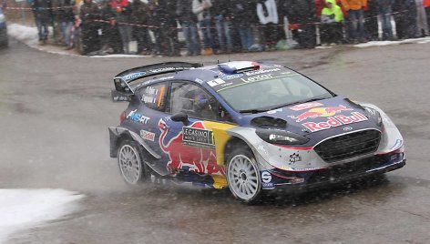 WRC Monte Karlo etapas