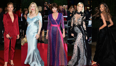 Natalie Dormer, Courtney Love, Anna Friel, Poppy Delevingne ir Jourdan Dunn