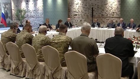 Rusijos ir Ukrainos derybos Stambule