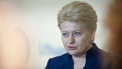 Lietuvos prezidentė Dalia Grybauskaitė 