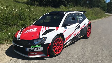 Dominykas Butvilas ruo&scaron;iasi raliui Lenkijoje &bdquo;Rajd Rzeszowski&ldquo;