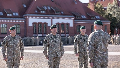 Pirmadienį Klaipėdoje, įvyko Lietuvos didžiojo etmono Jono Karolio Chodkevičiaus pėstininkų brigados „Žemaitija“ (PB „Žemaitija“) vadų pasikeitimo ceremonija.