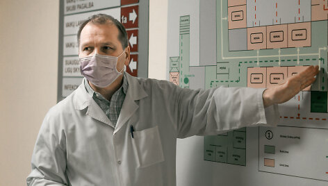Kauno klinikinės ligoninės vaikų priėmimo, skubios pagalbos ir intensyvios terapijos skyriaus vedėjas Darius Vara&scaron;kevičius