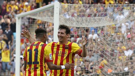 Neymaras ir Lionelis Messi