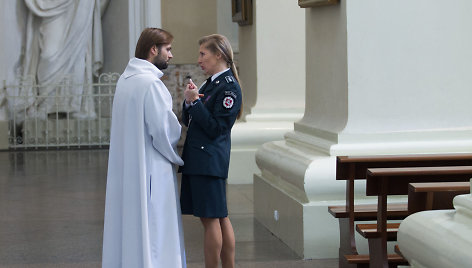 Šv. Mišios už policiją