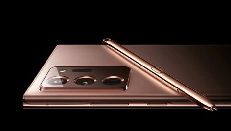 Nutekėjusi &bdquo;Samsung Galaxy Note 20 Ultra&ldquo; nuotrauka
