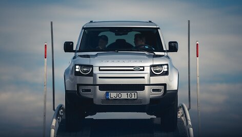 &bdquo;Land Rover&ldquo; bekelės i&scaron;&scaron;ūkis Vilniuje