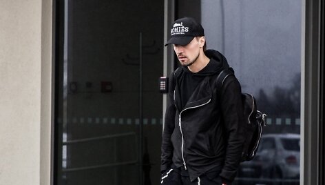 Dima Bilanas Vilniaus oro uoste