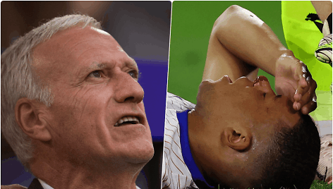 Didier Deschampsas ir Kylianas Mbappe