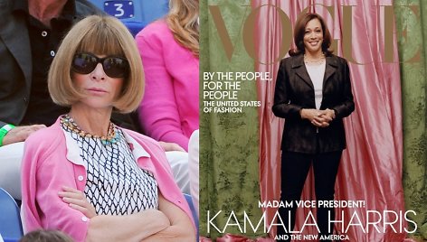 Anna Wintour, Kamala Harris ant „Vogue“ viršelio