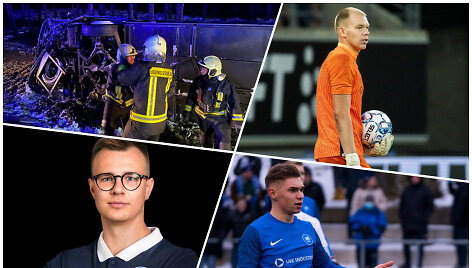 RFS lietuviai pateko į avariją