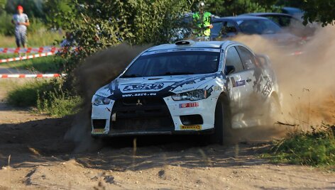 &bdquo;300 Lakes Rally&ldquo; devintasis greičio ruožas