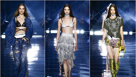 &bdquo;Dolce & Gabanna&ldquo; 2022 m. pavasario ir vasaros kolekcijos modeliai