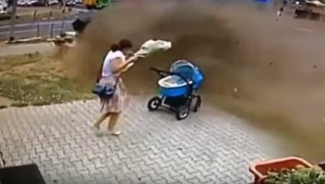 Avarija Vroclave tik per plauką nesibaigė tragedija