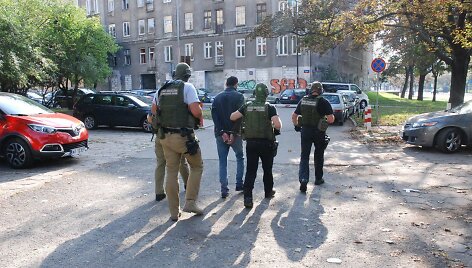 Nusikalstamos grupuotės narių sulaikymo operacija