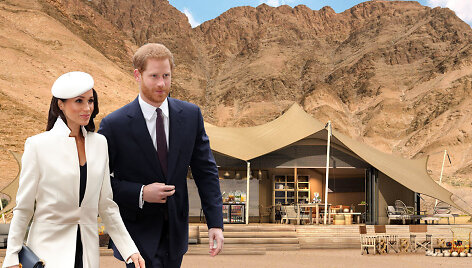 Princas Harry ir Meghan Markle medaus mėnesį leis &bdquo;Hoanib Valley Camp&ldquo; stovyklavietė Namibijoje