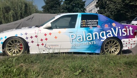 &bdquo;Palanga visit&ldquo; komandos automobilis