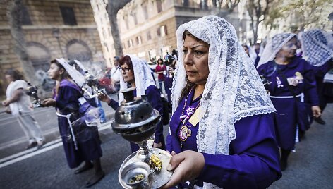 Peru katalikų procesija