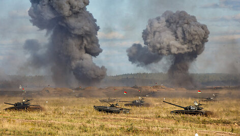 Rusijos ir Baltarusijos karinės pratybos &bdquo;Zapad&ldquo;
