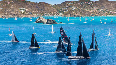 Lietuvių jachta &bdquo;Ambersail 2&ldquo; regatoje &bdquo;Les Voiles de St. Barth&ldquo; Karibuose