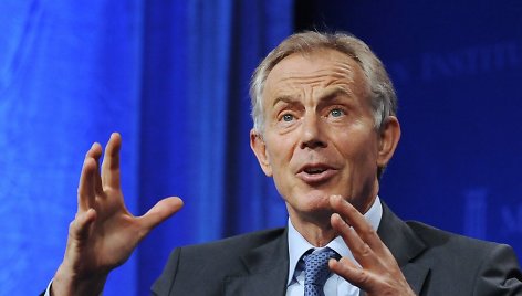 Buvęs britų ministras pirmininkas Tony Blairas