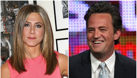 Jennifer Aniston ir Matthew Perry