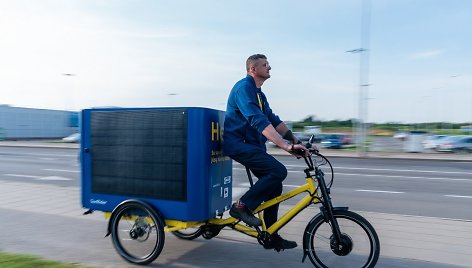 Krovininis saulės dviratis