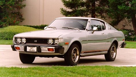 Pirmos kartos &bdquo;Toyota Celica&ldquo;