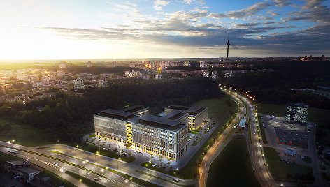 „Business Garden Vilnius“ verslo parkas plėsis: planuojama, kad ateityje čia dirbs apie 10 tūkst. specialistų