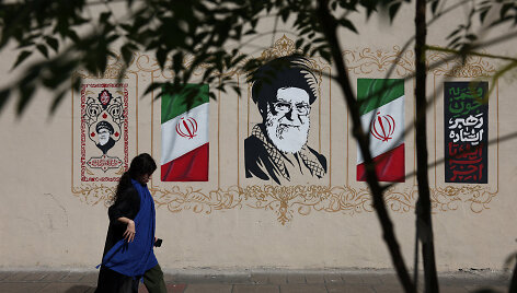 Gatvė Teherane / Majid Asgaripour / via REUTERS