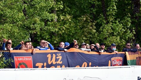 Gargždų &bdquo;Bangos&ldquo; sirgaliai