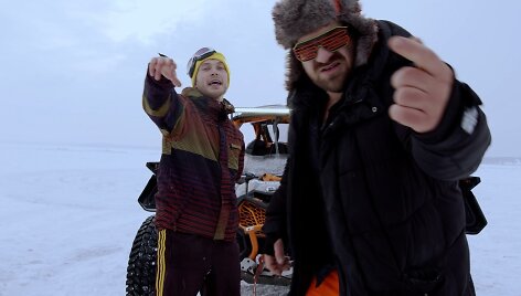 Kristis ir Ironvytas pristato vaizdo klipą &bdquo;Rimti bachūrai ne&scaron;oka"