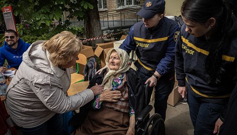 Charkivo srityje evakuojami žmonės