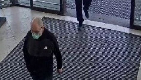 Užfiksuotas įtariamasis