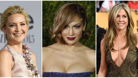 I&scaron; kairės: Kate Hudson, Jennifer Lopez, Jennifer Aniston