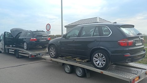 Lenkijos policija pričiupo lietuvį, vežusį vogtą BMW