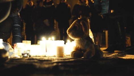 Pilietinė akcija &bdquo;&Scaron;ilta žvakelė už vaiko gyvybę&ldquo; 