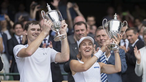 Jamie Murray ir Martina Hingis