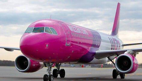 Wizz Air lėktuvas