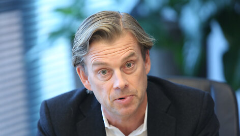 &bdquo;Swedbank&ldquo; prezidentas Michaelas Wolfas