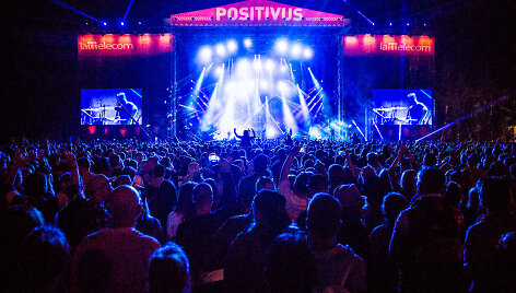 &bdquo;M83&ldquo; / &bdquo;Positivus 2016&ldquo; / Gyčio Vidžiūno nuotr.