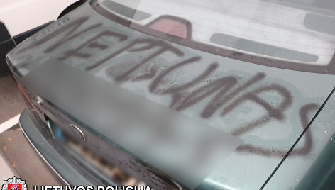 Atrastas &bdquo;Neptūnui&ldquo; priklausęs BMW