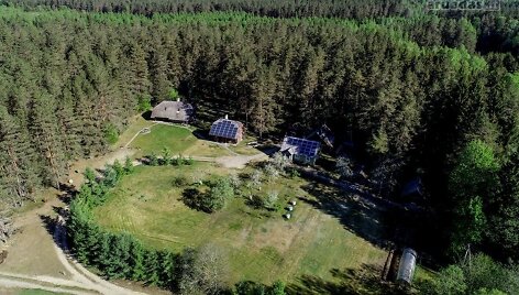 V.&Scaron;erėnui priklausiusi sodyba &Scaron;venčionių rajone