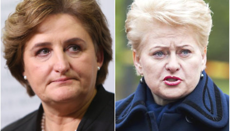 Loreta Graužinienė ir Dalia Grybauskaitė