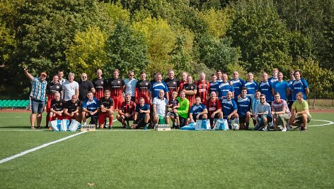 Tradicinės &scaron;v.Roko futbolo rungtynės
