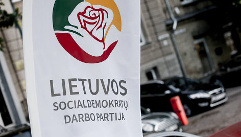 Lietuvos socialdemokratų darbo partijos  būstinės atidarymas