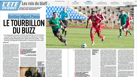&bdquo;L'Equipe&ldquo; dienra&scaron;čio puslapiai