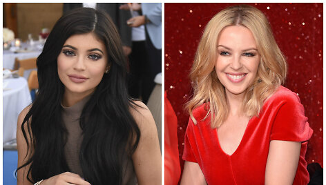 Kylie Jenner ir Kylie Minogue